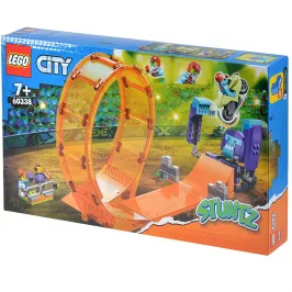Конструктор LEGO City: Трюковая петля "Сокрушительный шимпанзе" 60338 картинка 372783 - МосИгра